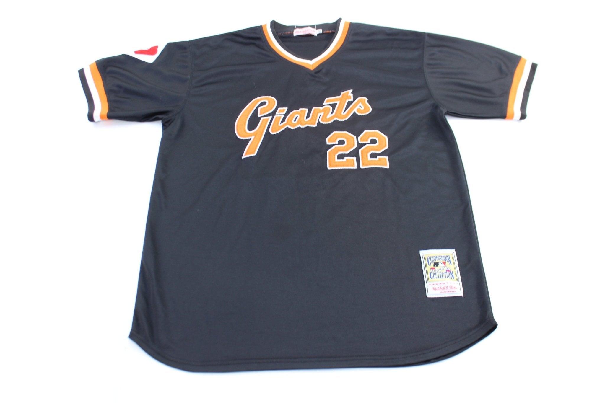 San Francisco Giants Will Clark Embroidered Baseball Jersey - ThriftedThreads.com