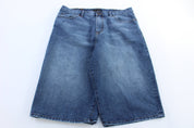 Sean John Dark Wash Denim Shorts - ThriftedThreads.com