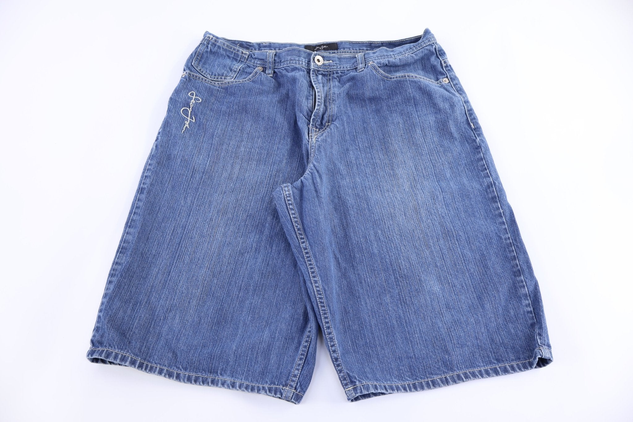 Sean John Dark Wash Denim Shorts - Pants/Shorts - Thrifted Threads