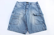 Sean John Light Wash Cargo Shorts - Pants/Shorts - Thrifted Threads