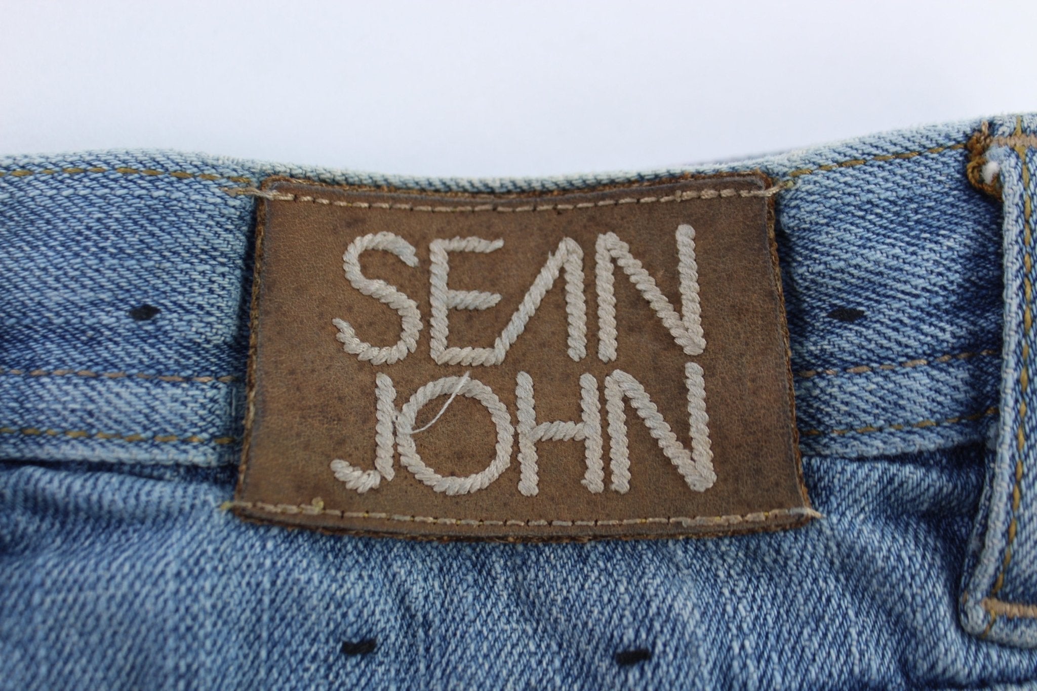 Sean John Light Wash Denim Shorts - Pants/Shorts - Thrifted Threads