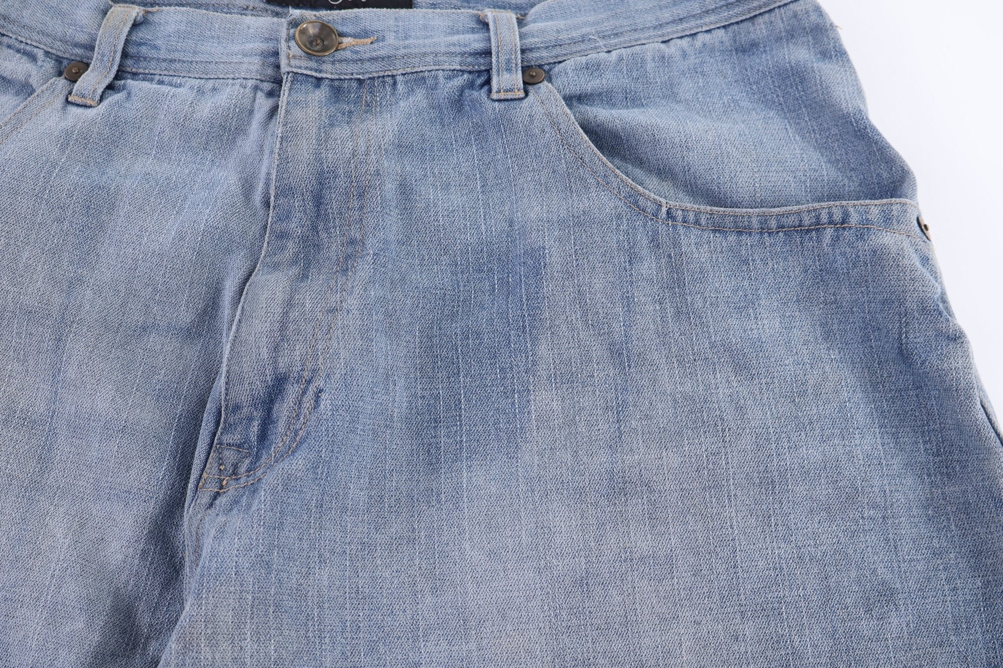 Sean John Light Wash Denim Shorts - Pants/Shorts - Thrifted Threads