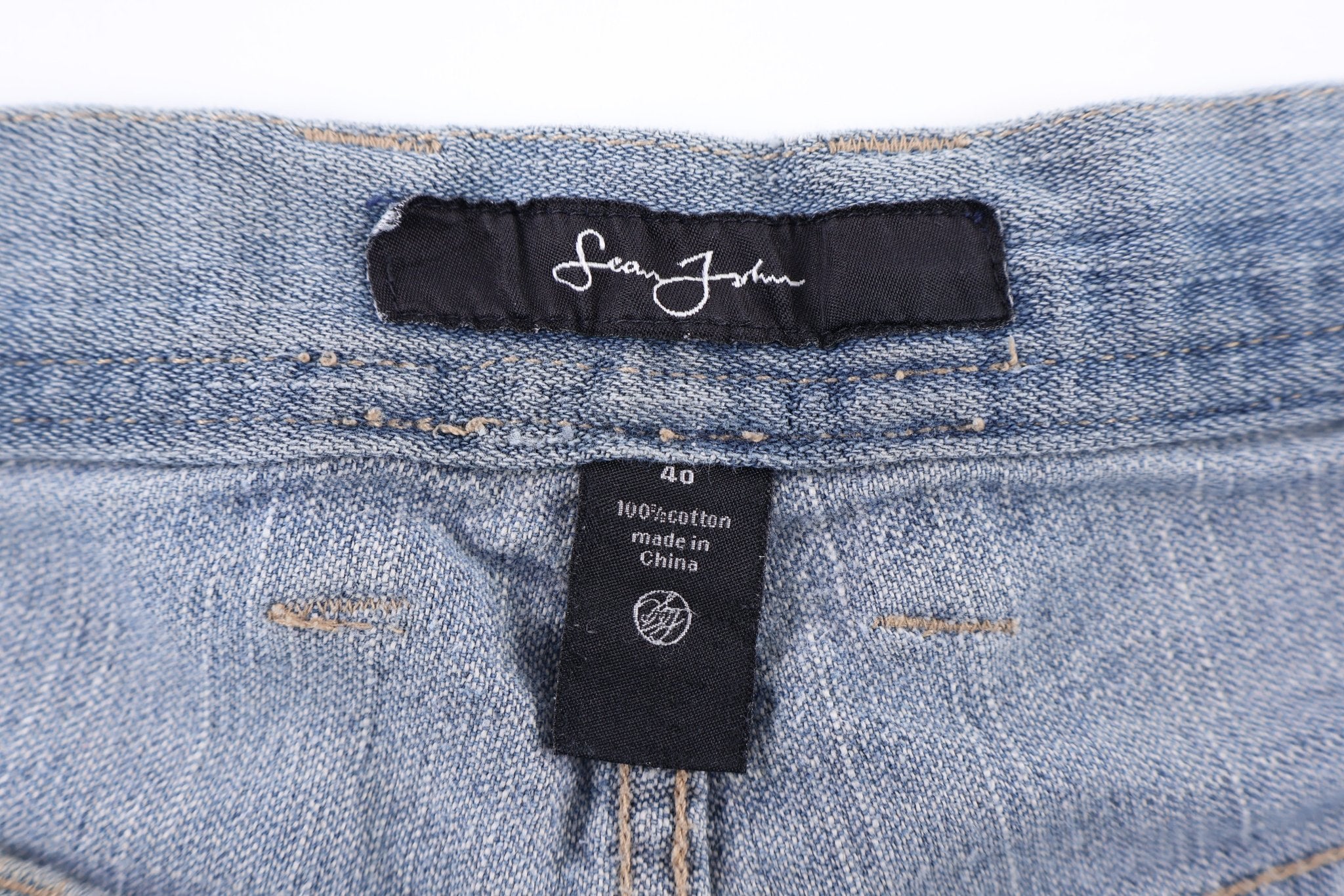 Sean John Light Wash Denim Shorts - Pants/Shorts - Thrifted Threads