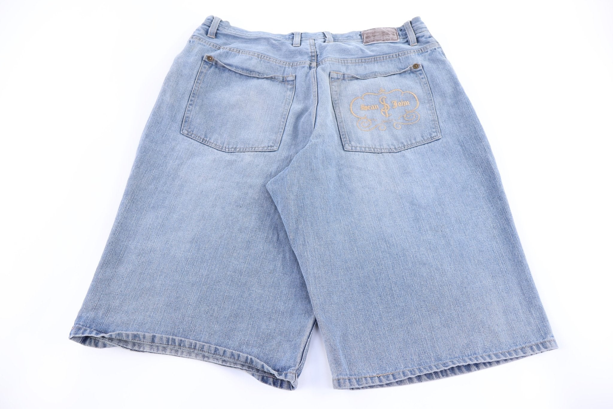 Sean John Light Wash Denim Shorts - Pants/Shorts - Thrifted Threads