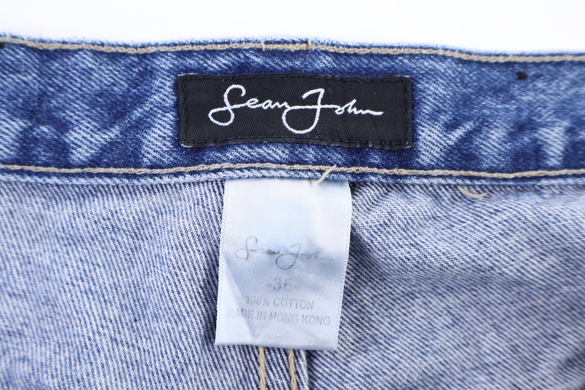Sean John Medium Wash Denim Shorts - Pants/Shorts - Thrifted Threads