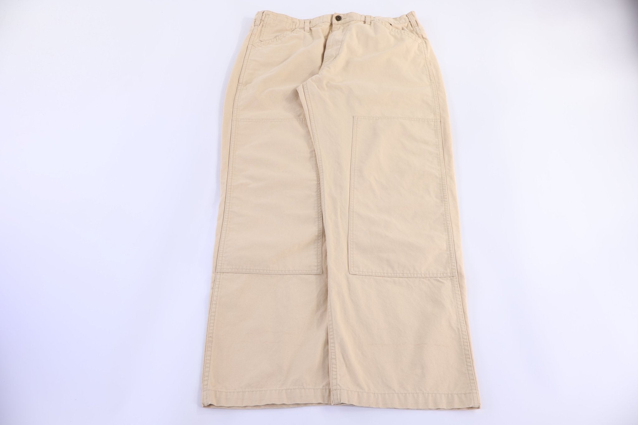 Sean John Tan Double Knee Pants - pants - Thrifted Threads