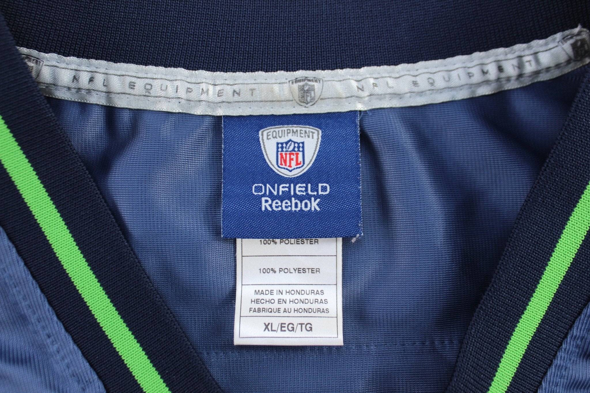 Seattle Seahawks Aaron Curry Reebok Football Jersey - ThriftedThreads.com
