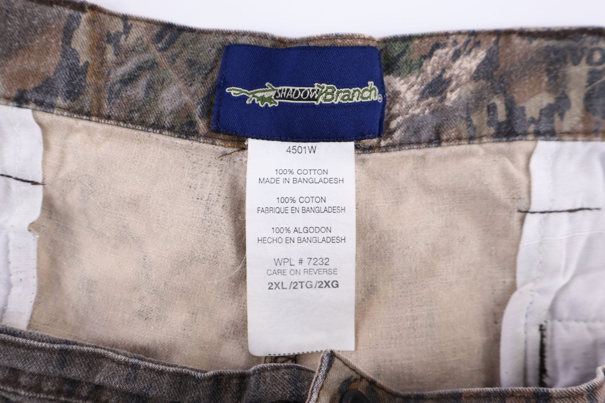 Shadow Branch Camo Cargo Pants - Pants/Shorts - Thrifted Threads