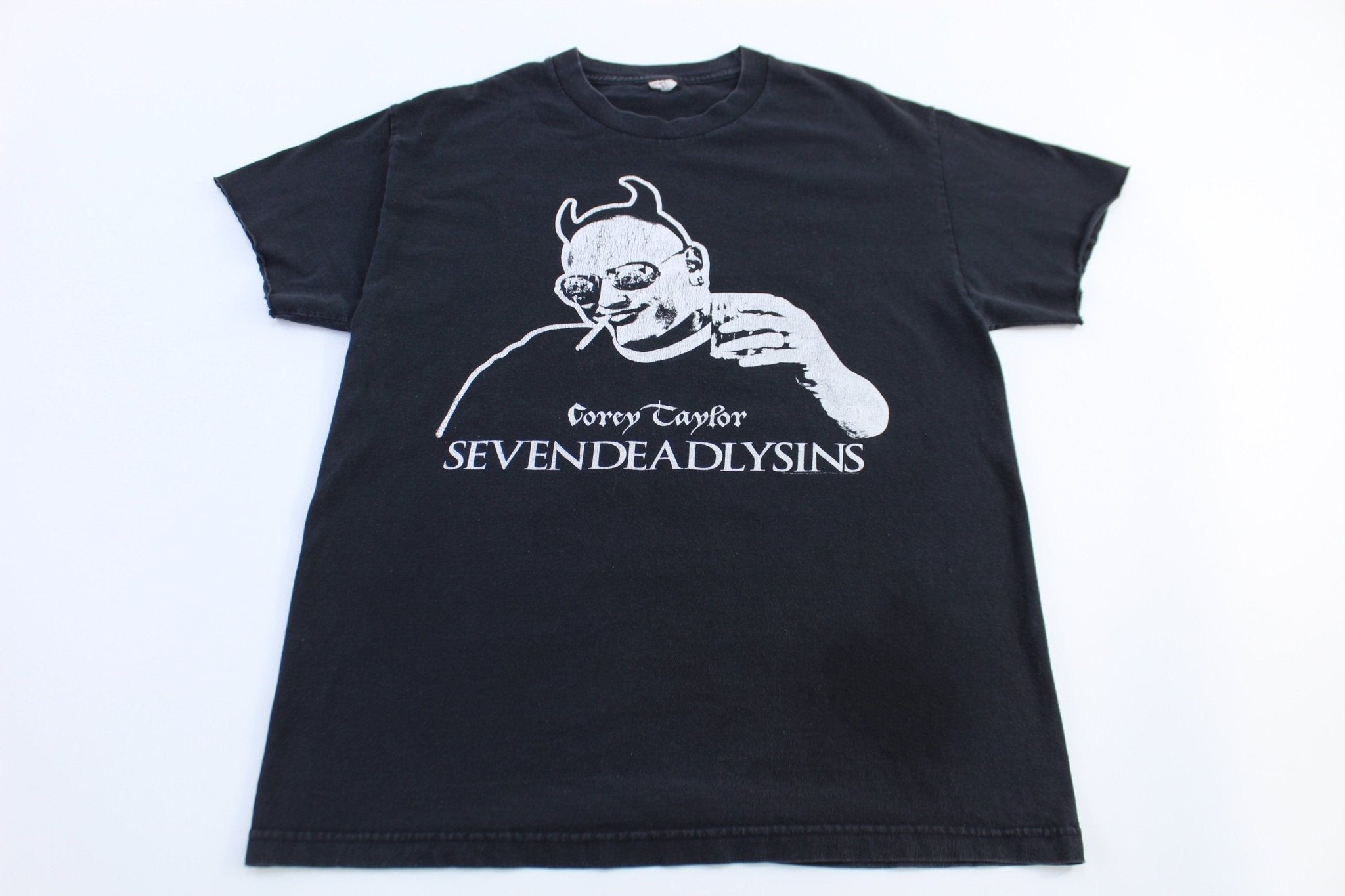 Slipknot Corey Taylor Seven Deadly Sins Promo T-shirt - Shirts & Tops - Thrifted Threads