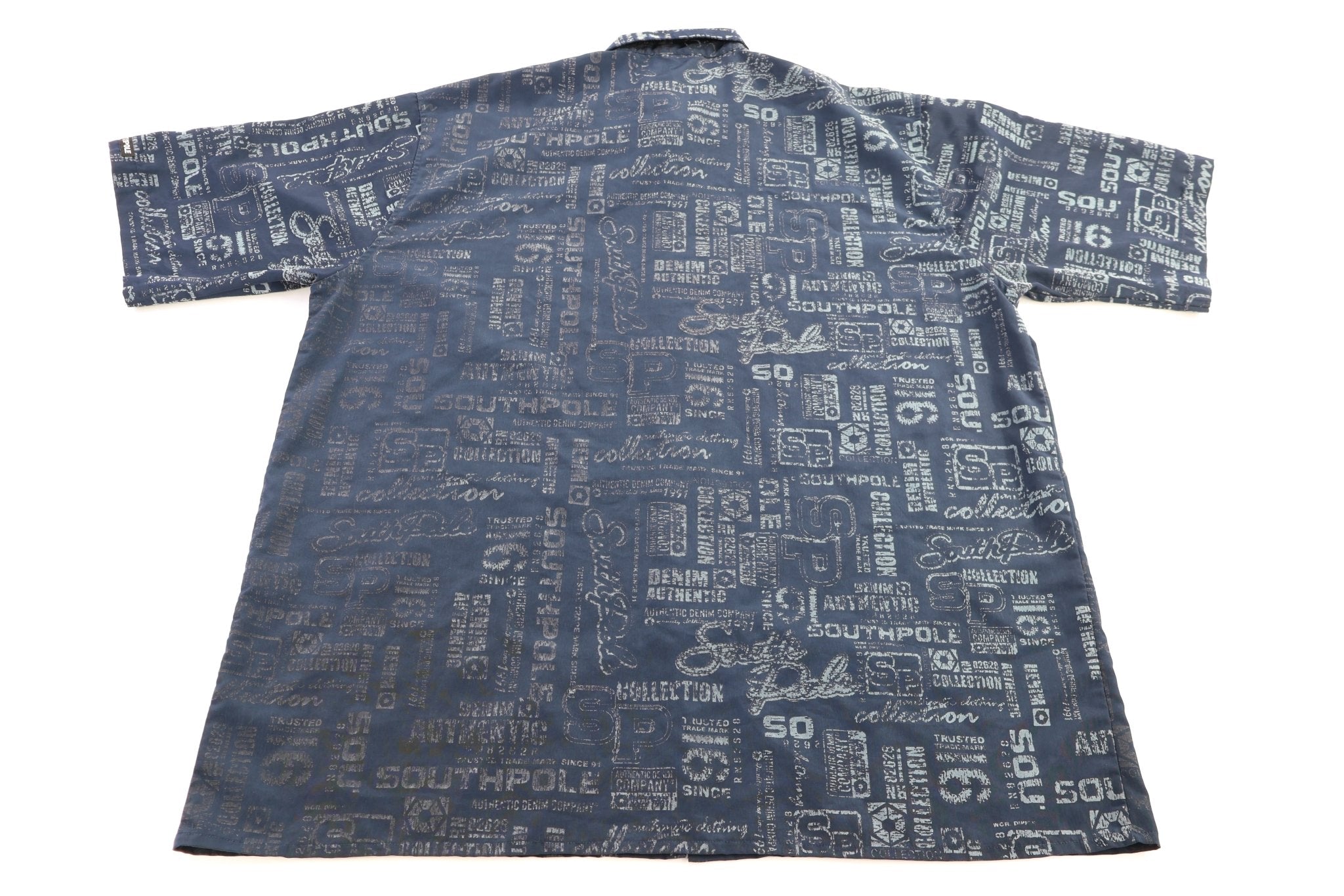 Southpole All Over Graphic Button Down - Button Ups/Downs - Thrifted Threads