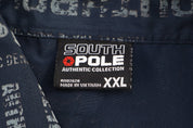 Southpole All Over Graphic Button Down - Button Ups/Downs - Thrifted Threads
