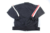 Southpole Embroidered Logo Black, Red & White Full Zip Track Jacket - jacket - Thrifted Threads