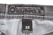Southpole Grey Denim Jeans - Pants - Thrifted Threads