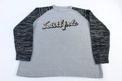 Southpole Grey Knitted Sweater - Sweater - Thrifted Threads