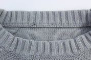 Southpole Grey Knitted Sweater - Sweater - Thrifted Threads