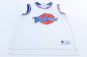 Space Jam Tune Squad Lola Bunny Embroidered Champion Basketball Jersey - ThriftedThreads.com