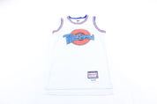 Space Jam Tunesquad Embroidered Lola Bunny Basketball Jersey - ThriftedThreads.com