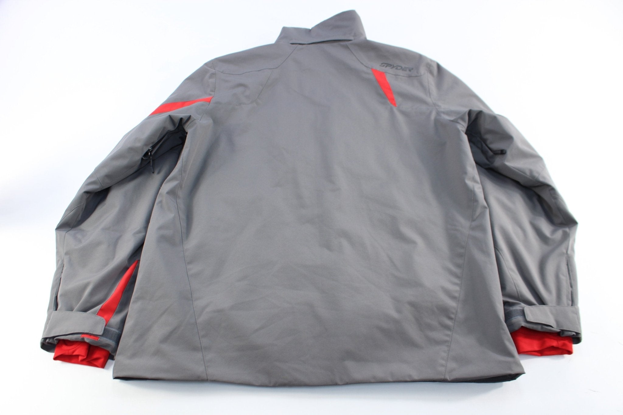 Spyder Gray shops Zip Front Jacket