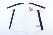 St. Louis Cardinals Embroidered Baseball Jersey - ThriftedThreads.com