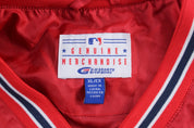 St. Louis Cardinals Embroidered Windbreaker Pullover - ThriftedThreads.com