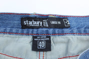 Starbury Loose Fit Denim Shorts - ThriftedThreads.com