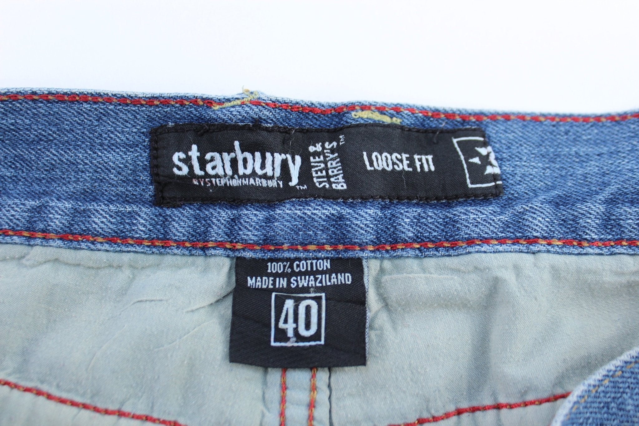 Starbury Loose Fit Denim Shorts - ThriftedThreads.com