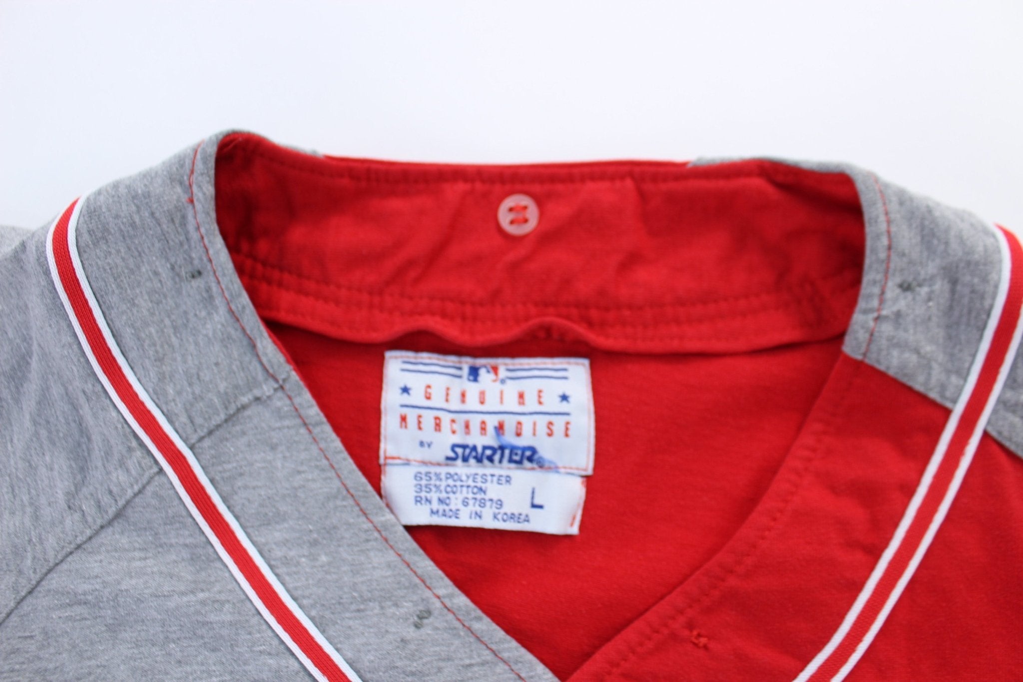 Starter Cincinnati Reds Baseball Button Down - Jerseys/Tanks - Thrifted Threads