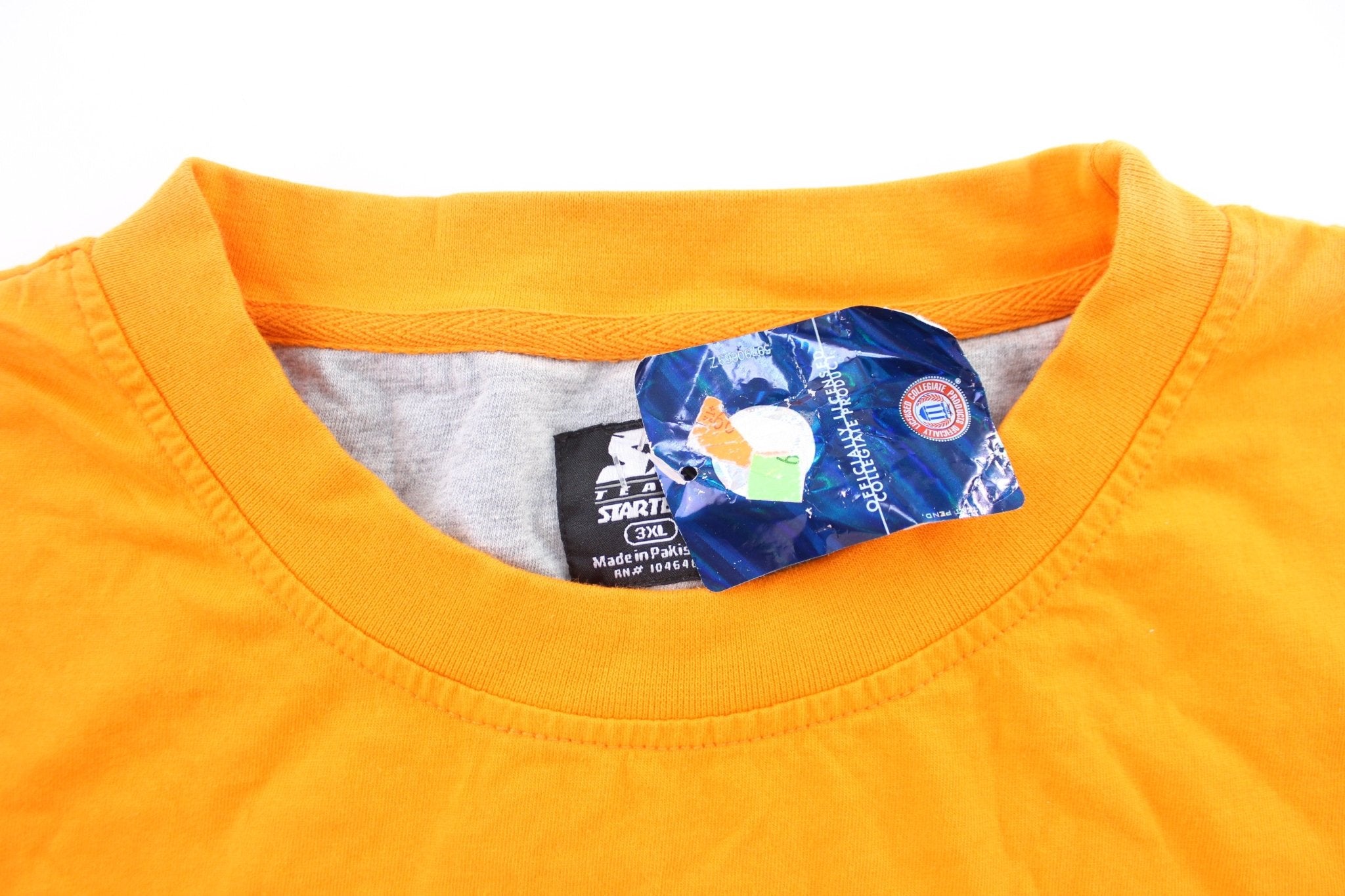 Starter Embroidered Logo Tennessee Volunteers Tank Top - ThriftedThreads.com