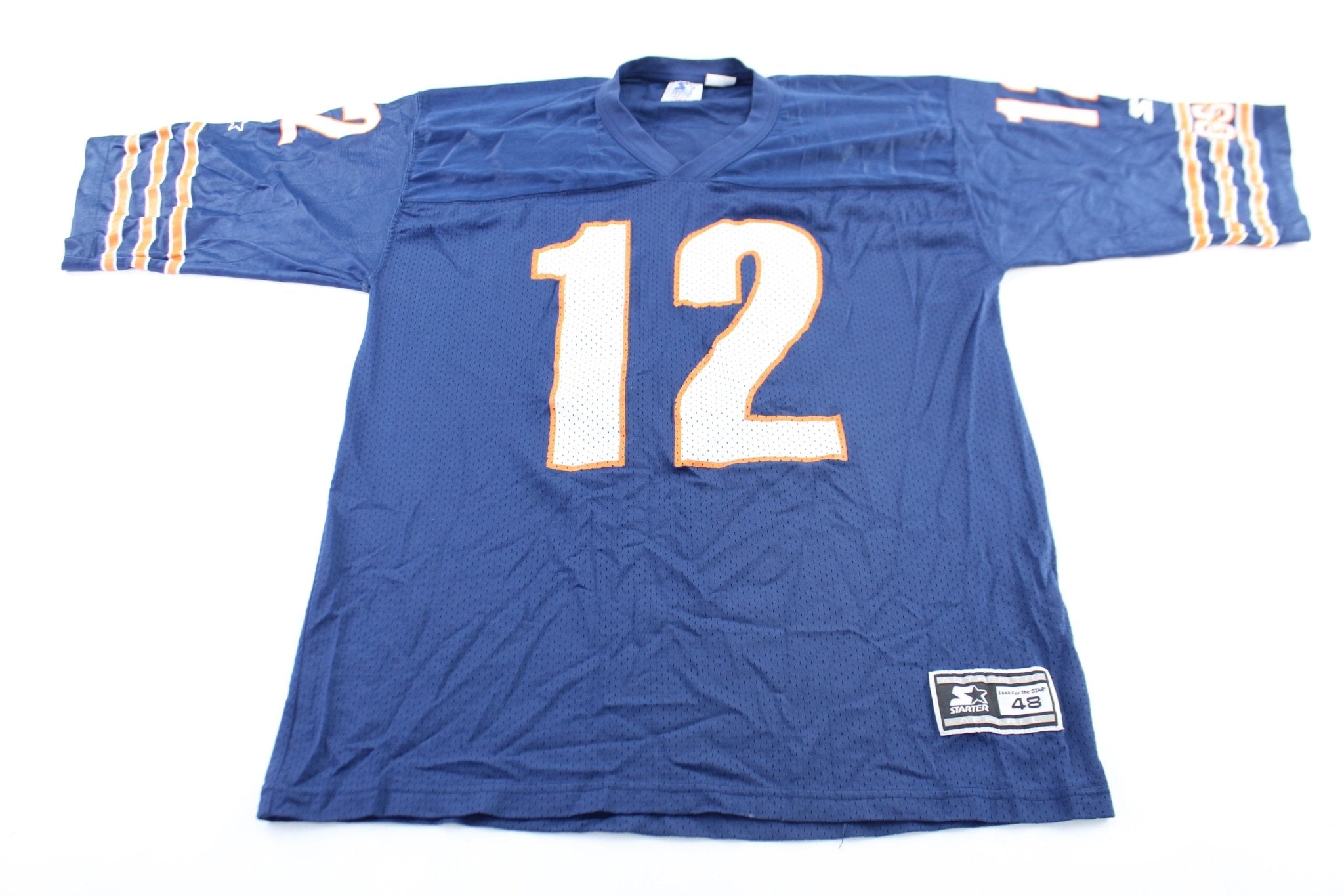 Starter Logo Chicago Bears Erik Kramer Football Jersey - ThriftedThreads.com