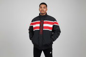 Starter University of Nebraska Full Zip Puffer Jacket - ThriftedThreads.com