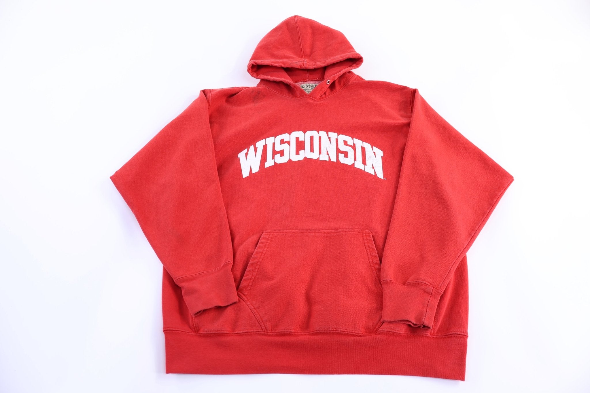 Steve & Barry's University of Wisconsin Pullover Hoodie - Sweatshirt - Thrifted Threads