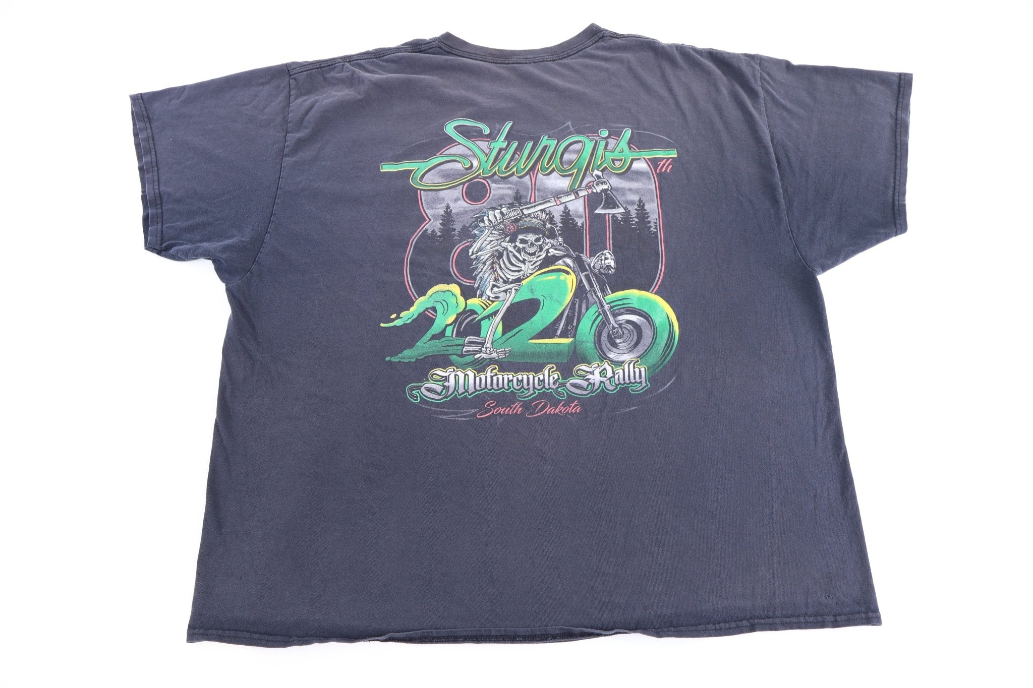Sturgis Motorcycles Rally Biker Graphic T-shirt - Shirts & Tops - Thrifted Threads