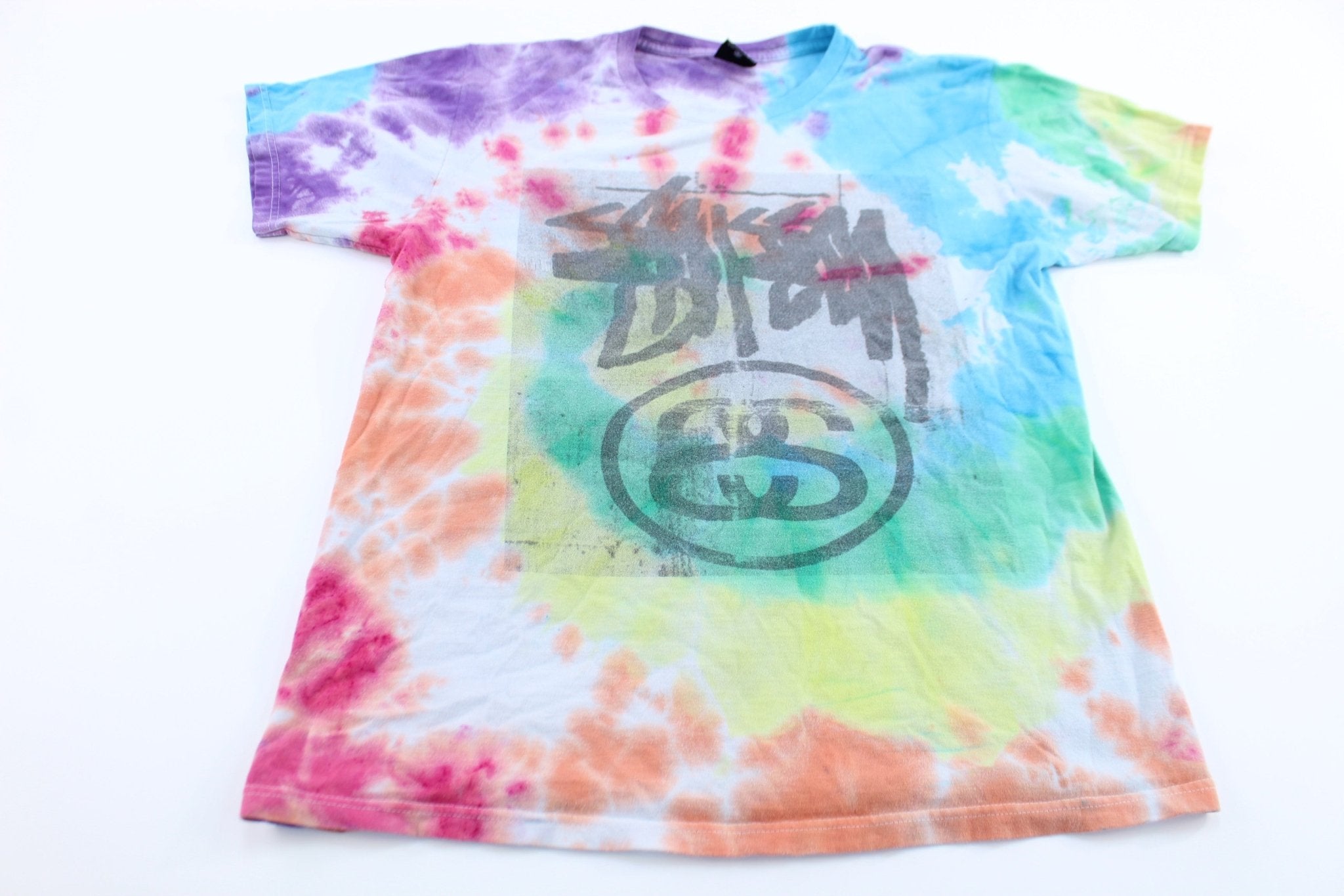 Stussy Tie - Dye T-Shirt - ThriftedThreads.com
