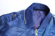 Sukajan Embroidered Tiger Souvenir Bomber Zip Up Jacket - ThriftedThreads.com