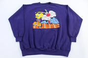 Sylvester & Tweety Bird Graphic Sweatshirt - Sweatshirt - Thrifted Threads