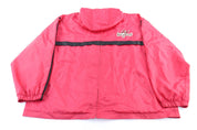 Tampa Bay Buccaneers Embroidered Black & Red Striped Zip Up Jacket - Jackets - Thrifted Threads