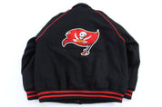 Tampa Bay Buccaneers Football Full Snap Jacket - Jacket - Thrifted Threads