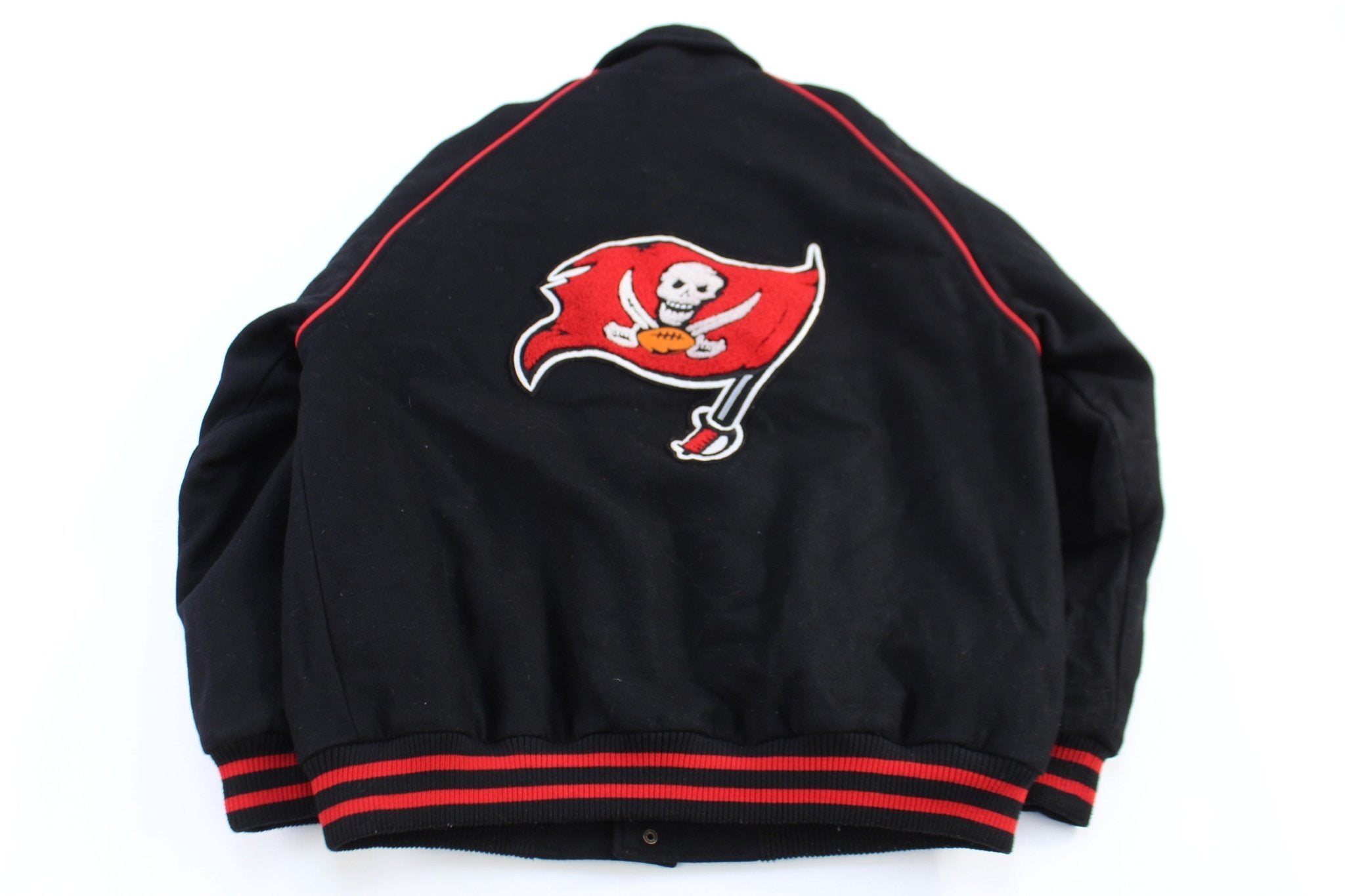 Tampa Bay Buccaneers Football Full Snap Jacket - Jacket - Thrifted Threads