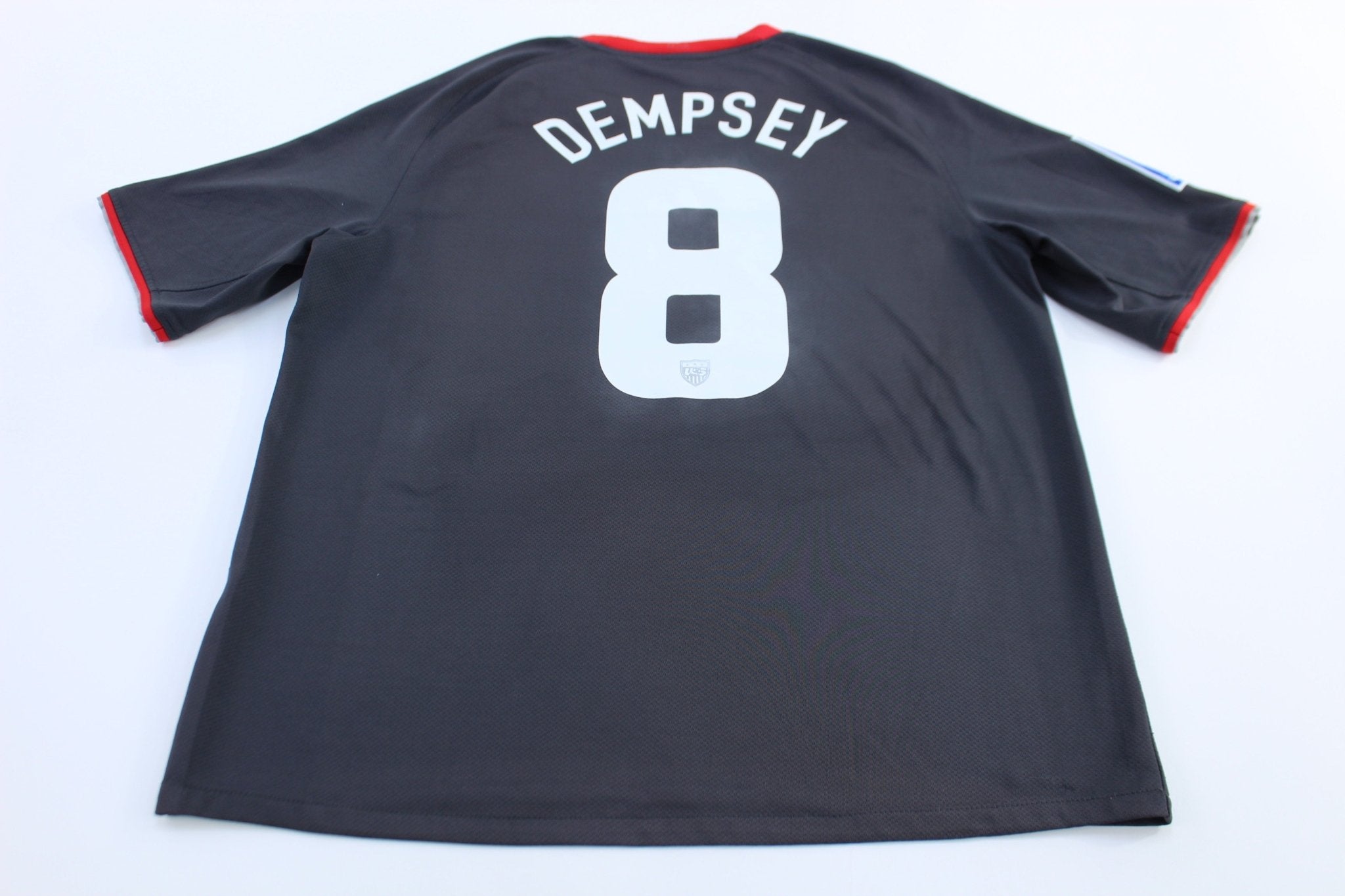 Team USA Clint Dempsey 8 Soccer Jersey - ThriftedThreads.com