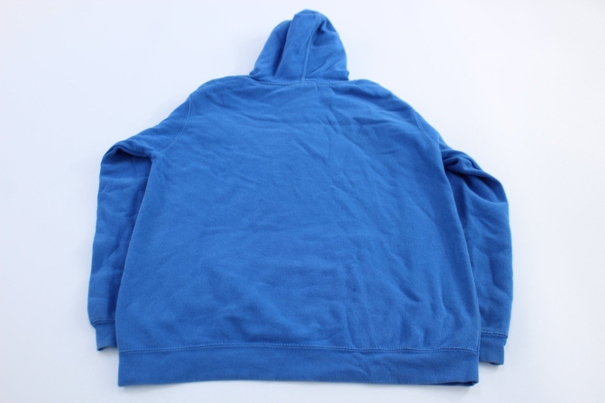 Tennessee Titans Blue Reebok Pullover Hoodie - ThriftedThreads.com