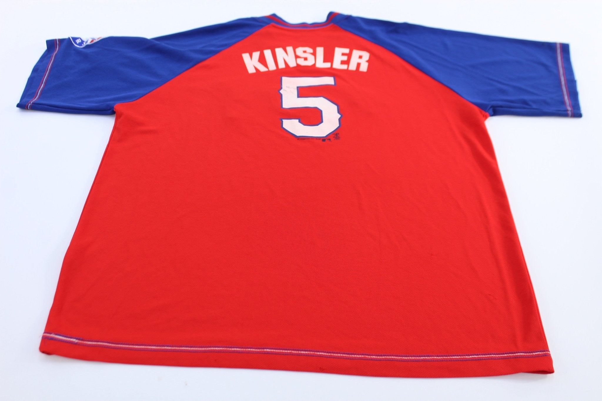 Texas Rangers Ian Kinsler 5 Baseball Jersey - ThriftedThreads.com