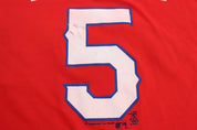 Texas Rangers Ian Kinsler 5 Baseball Jersey - ThriftedThreads.com