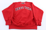 Texas Tech University Embroidered Steve & Barry's Sweatshirt - ThriftedThreads.com