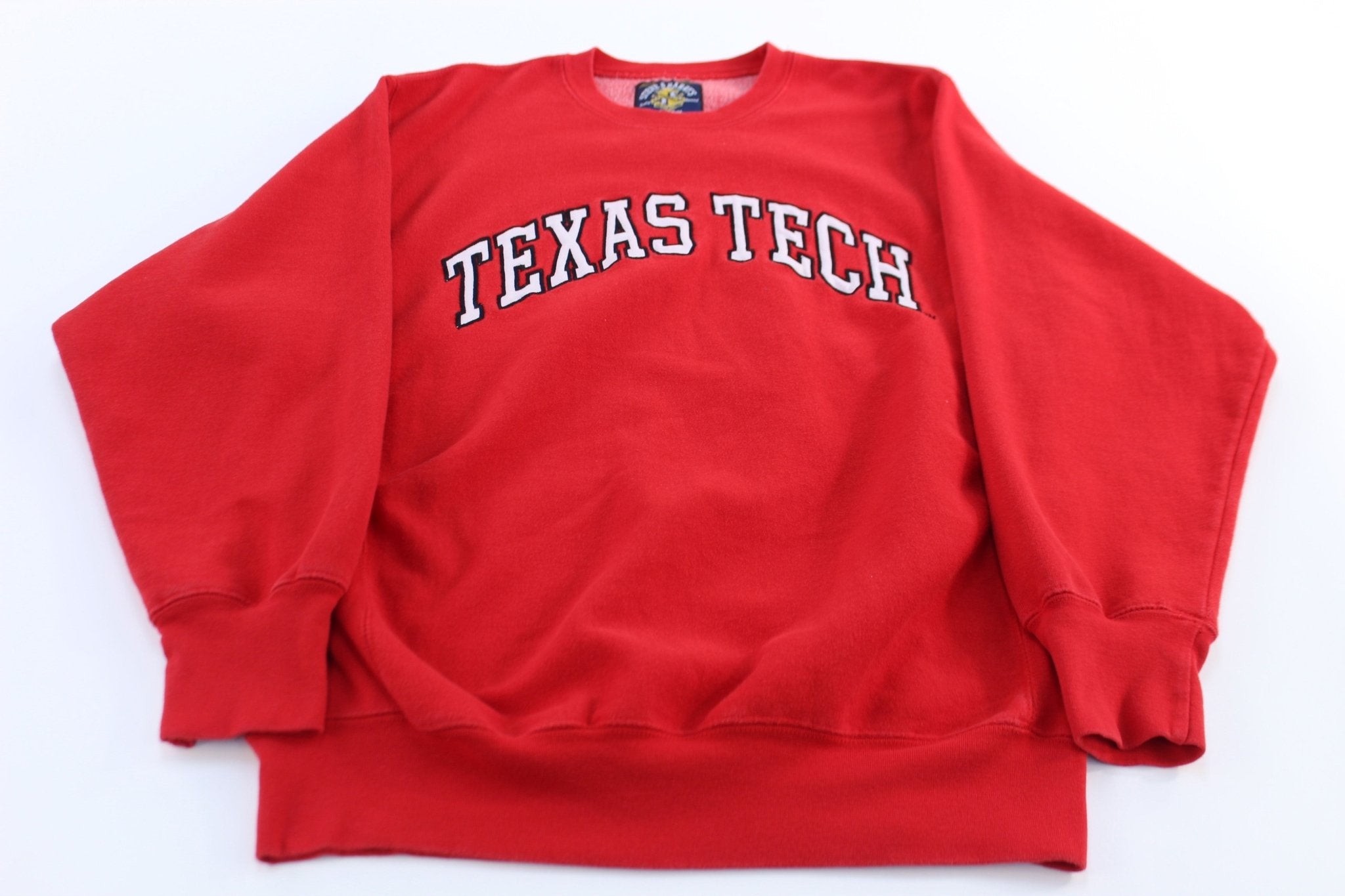 Texas Tech University Embroidered Steve & Barry's Sweatshirt - ThriftedThreads.com
