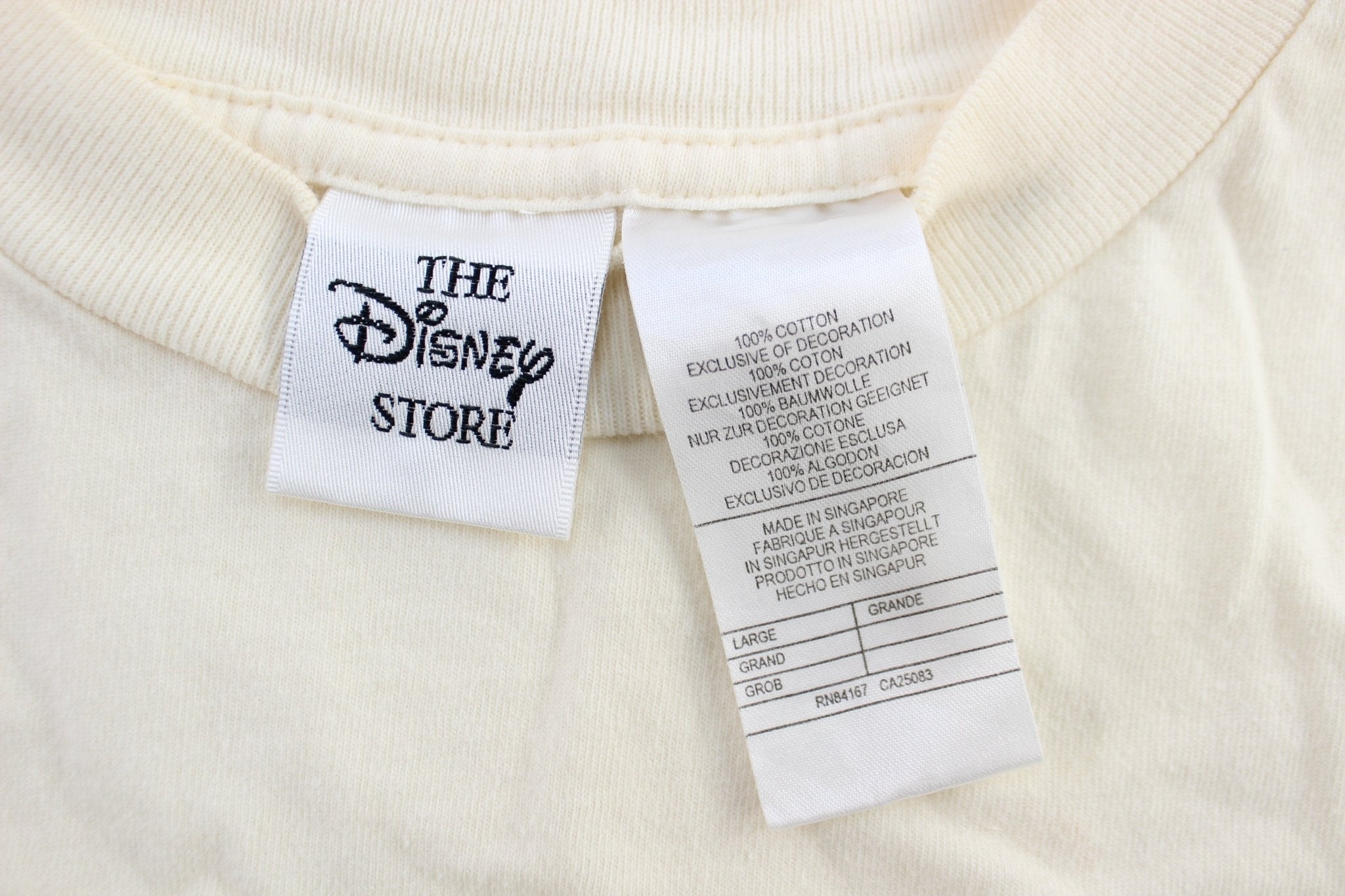 The Disney Store Embroidered Eeyore & Winnie The Pooh LS T-Shirt - ThriftedThreads.com