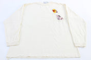 The Disney Store Embroidered Eeyore & Winnie The Pooh LS T-Shirt - ThriftedThreads.com