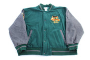 The Disney Store Embroidered Tigger Varsity Letterman Jacket - ThriftedThreads.com