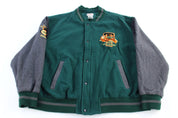 The Disney Store Tigger Grey & Green Varsity Jacket - Jacket - Thrifted Threads