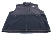 The North Face Black Fleece Zip Up Vest - ThriftedThreads.com