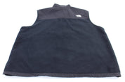 The North Face Black Fleece Zip Up Vest - ThriftedThreads.com